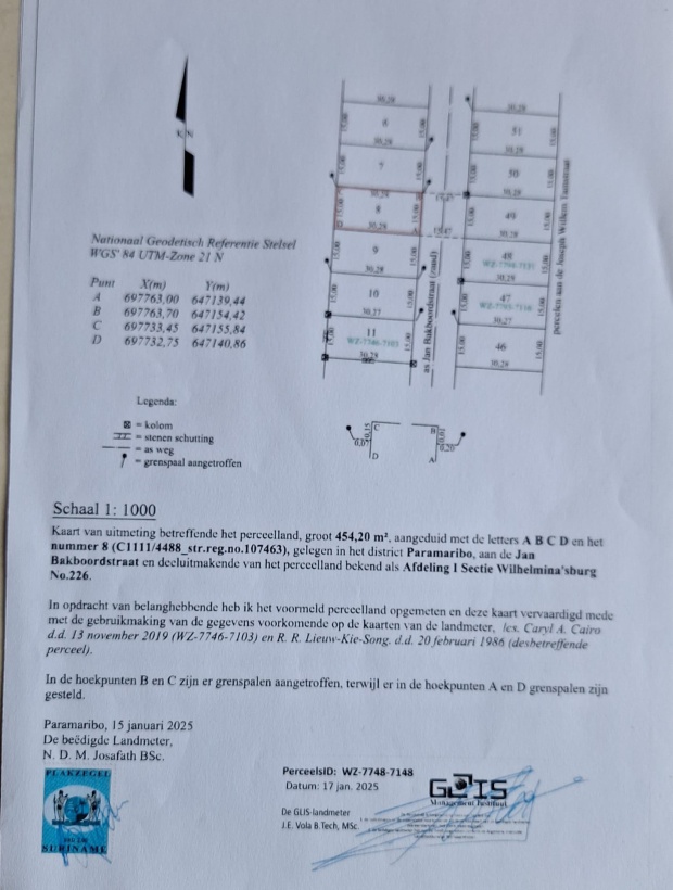 Kwatta, Aquariusstraat, ,Perceel,Te koop,Kwatta,1181